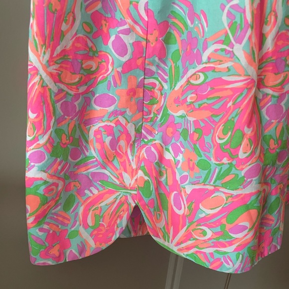 Lilly Pulitzer Candice Keyhole Butterfly Dress - Picture 3 of 7